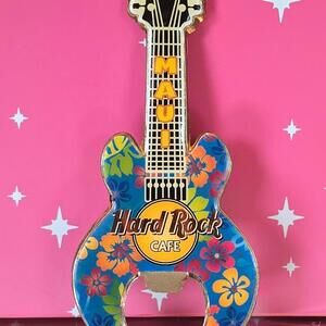 Hard Rock Cafe Maui, Hawaii - Vintage Bottle Opener Magnet 90s